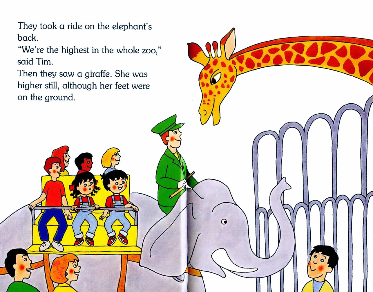 Ladybird - Topsy Tim Books - Go To The Zoo (05),绘本,绘本故事,绘本阅读,故事书,童书,图画书,课外阅读